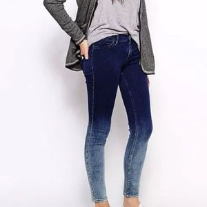 Anthropologie MiH Ombre Bonn Skinny Jeans